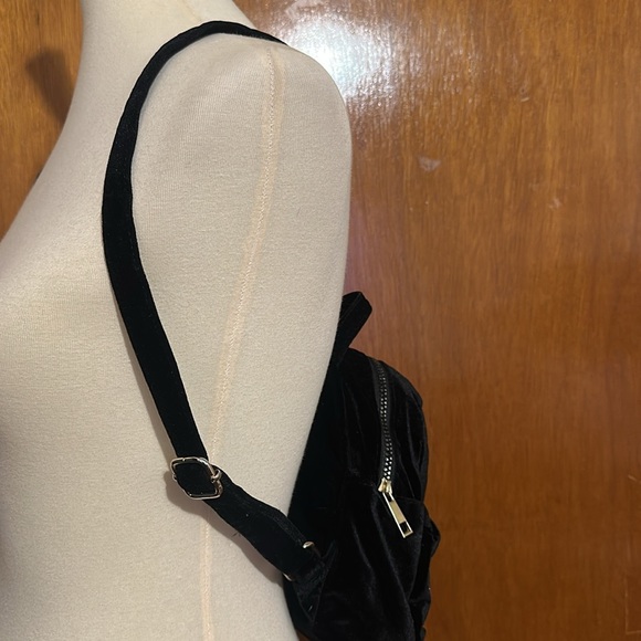 Velour Mini Backpack - Picture 4 of 4